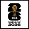 Patch Parche WC26 Blanco Wit