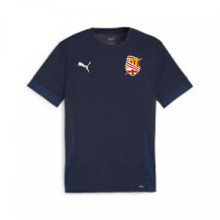 teamGOAL Niño CE MANRESA 2a eqi jugador base Shirt Puma Navy-Puma White-Persian Blue