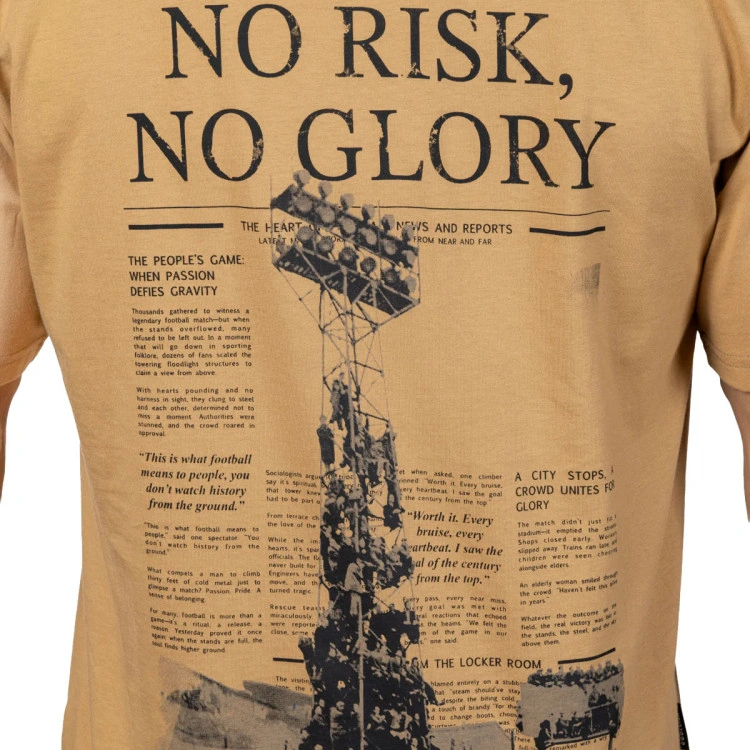 camiseta-coolligan-1979-no-risk,-no-glory-marron-2