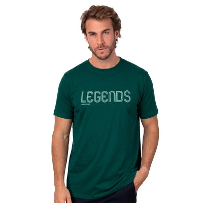 1990 Legends Faces Dark Green T-Shirt