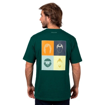 1990 Legends Faces Dark Green T-Shirt