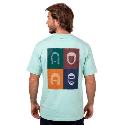 1990 Legends Faces Ligth Green T-Shirt