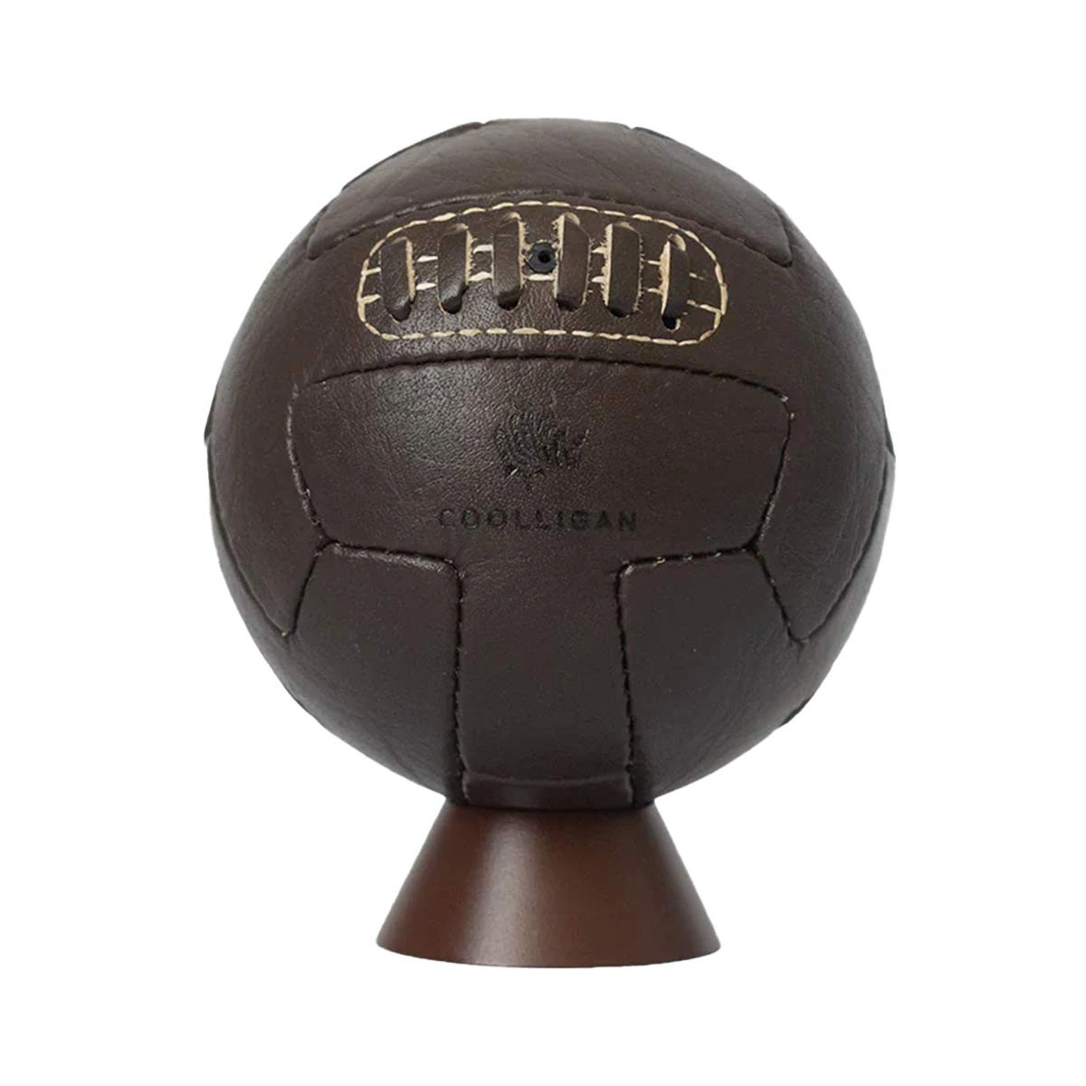 balon-coolligan-1930-uruguay.-oscuro-mini-balon-vintage-marron-0