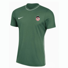 Park 26 C.D.Acero Shirt Pine Green-White
