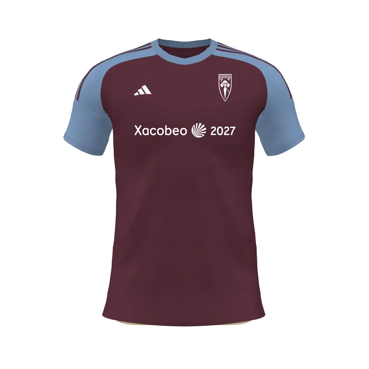 camiseta-adidas-1-equipacion-sd-compostela-nino-2026-2027-burgundy-light-blue-0
