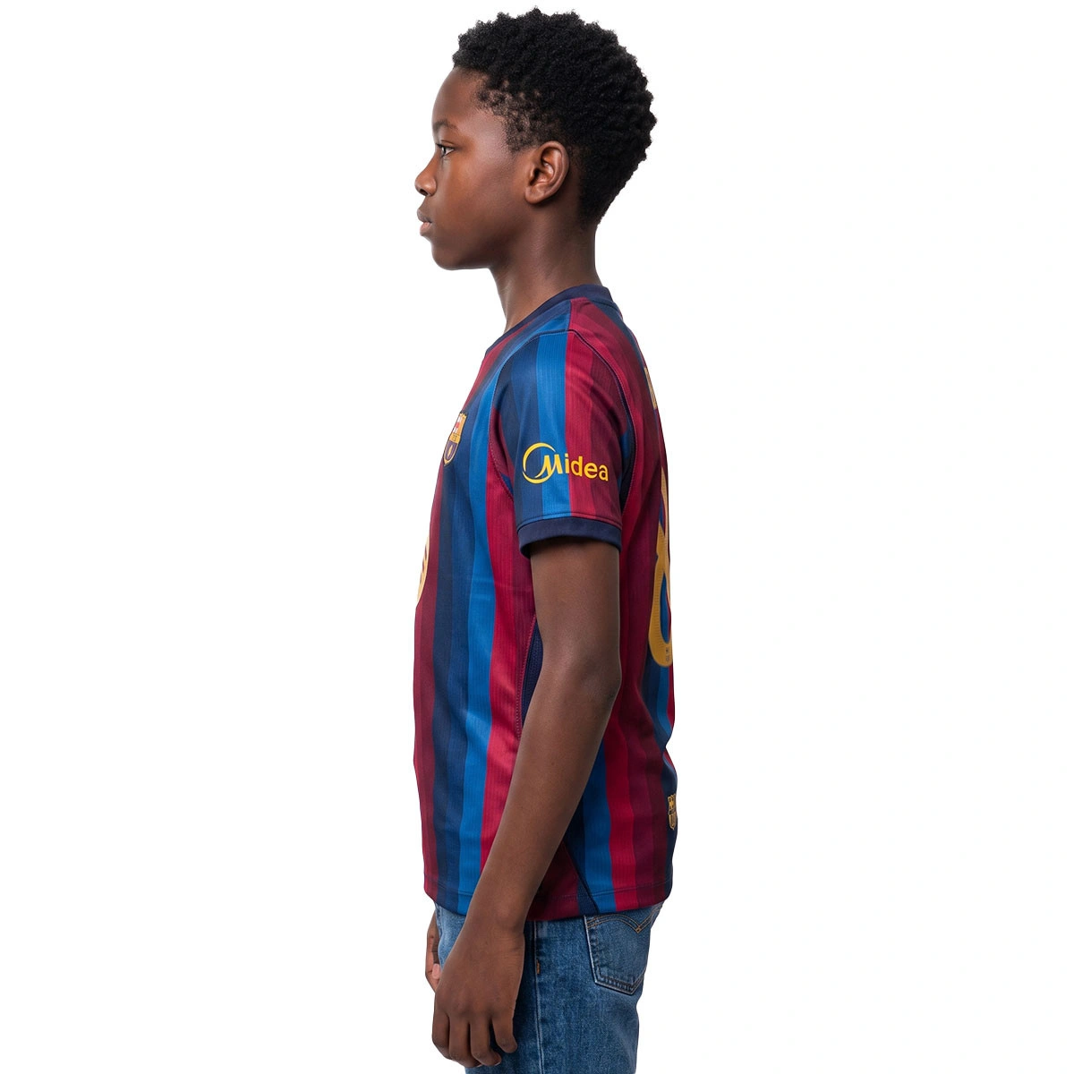 camiseta-nike-camiseta-fc-barcelona-primera-equipacion-pedri-2026-2027-nino-garnet-2