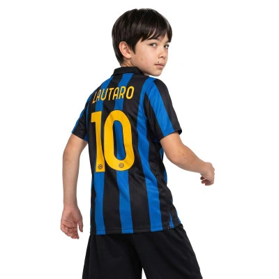 Inter Milan Thuistenue Lautaro 2026-2027 Kind Donkerblauw Shirt