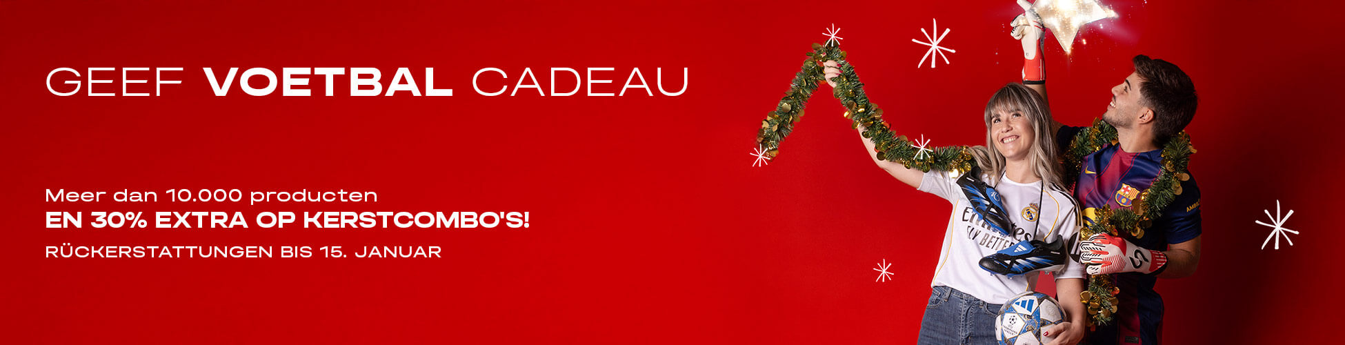 Kerstmis bij Fútbol Emotion