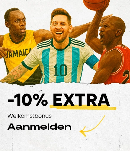 10% extra korting: Welkomstbonus